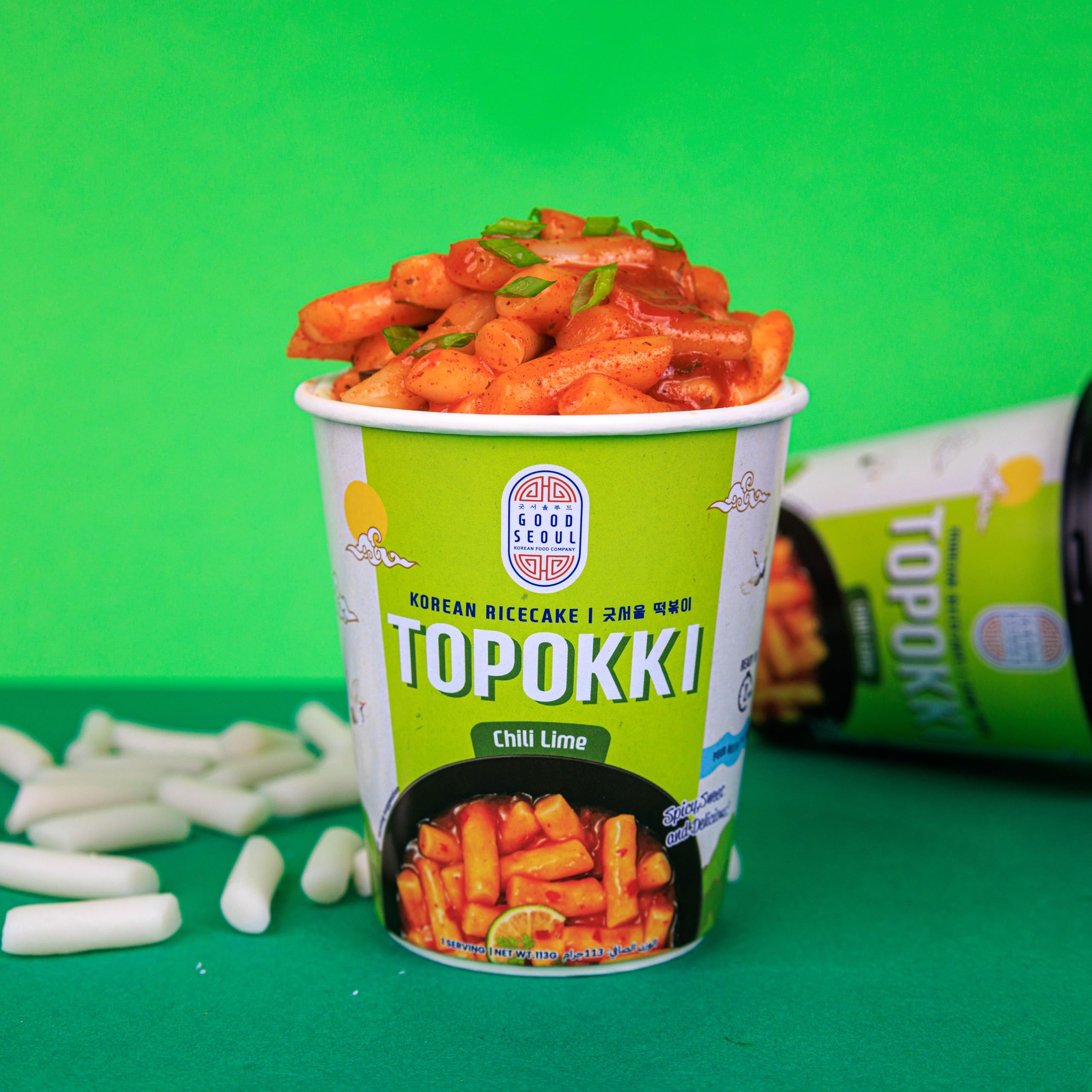 دوکبوکی لیمو فلفل کره ای (توپوکی)