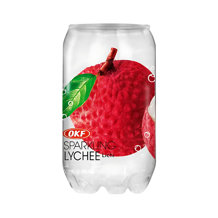 خرید نوشیدنی گازدار کره ای okf با طعم لیچی