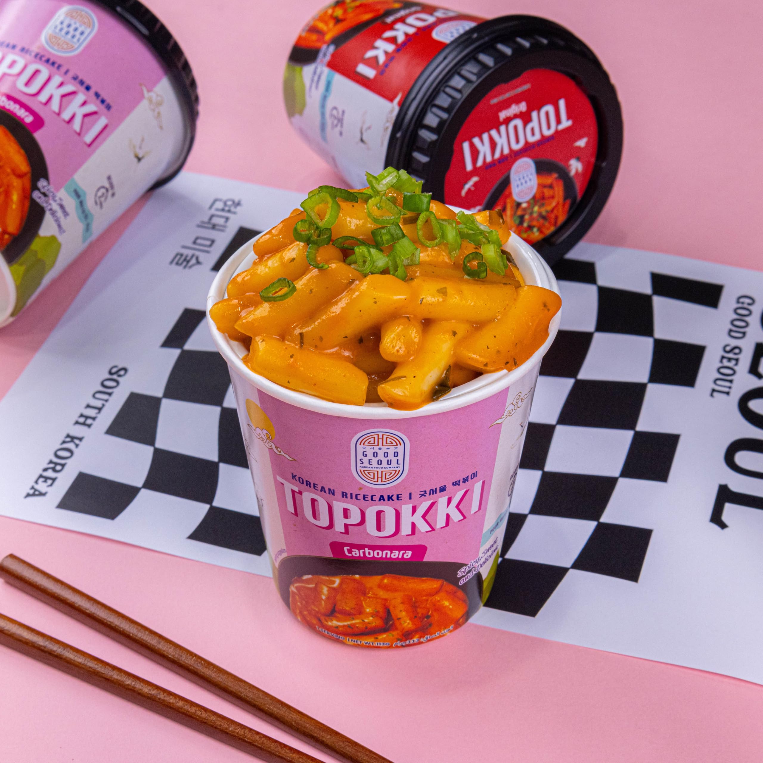 دوکبوکی (توپوکی) کره ای طعم کربونارا