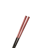 چوب غذاخوری استیل با دسته رنگی صورتی