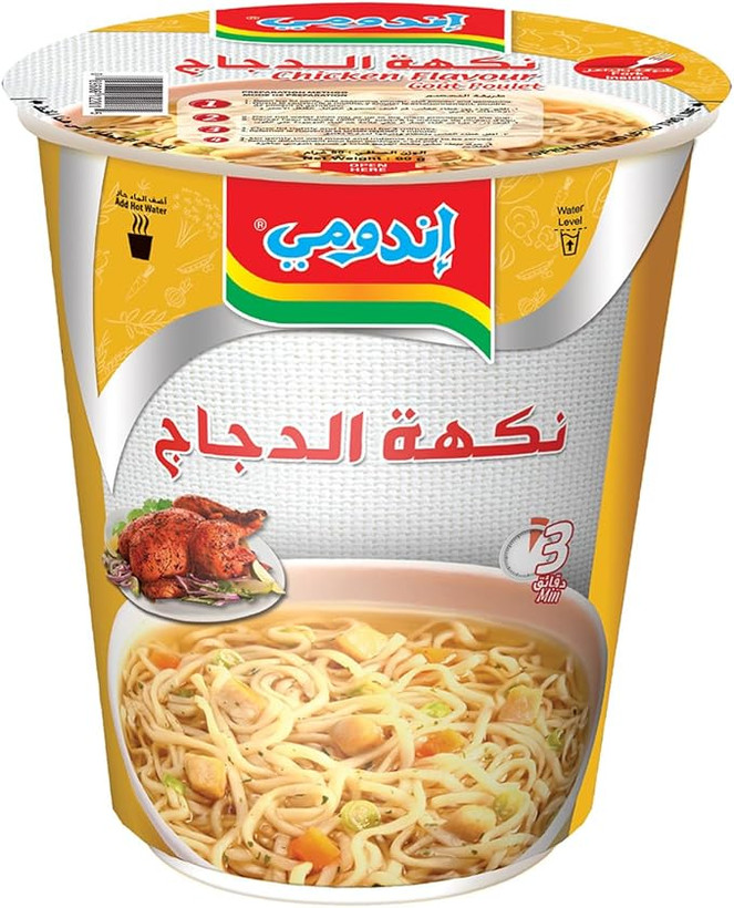 نودل لیوانی خارجی طعم مرغ