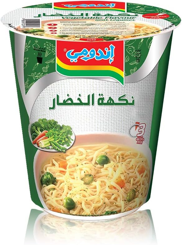 نودل لیوانی طعم سبزیجات