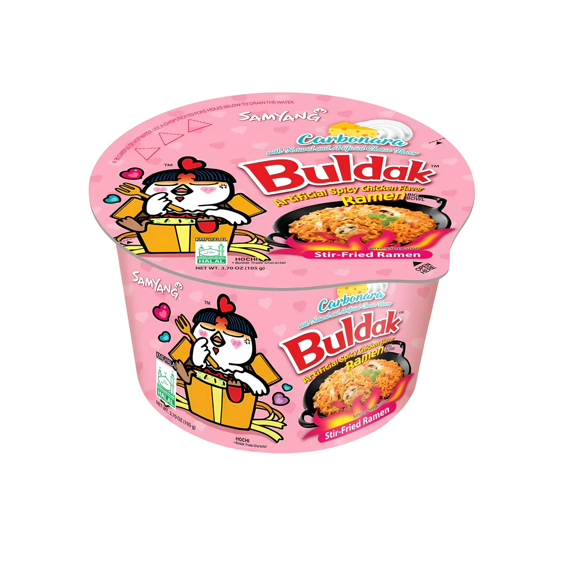 نودل کاسه ای کربونارا سامیانگ