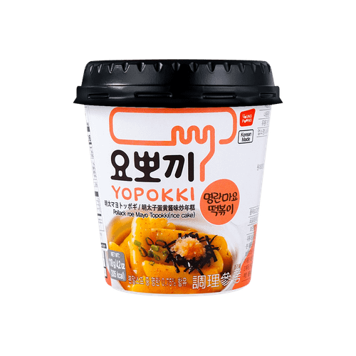 دوکبوکی لیوانی کره ای با طعم تخم ماهی و مایونز