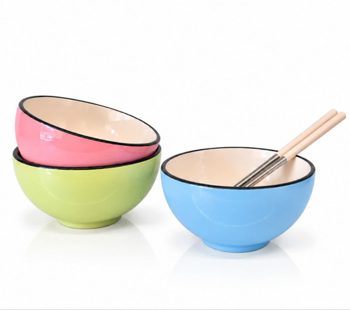 ست کاسه و چاپستیک فانتزی (نودل خوری)
