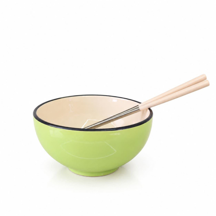 ست کاسه و چاپستیک فانتزی (نودل خوری)